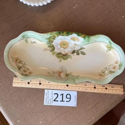 Signed & Hand Painted Royal Rudolstadt Dish