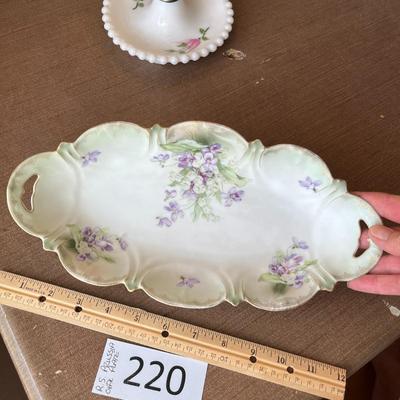 R.S. Prussia Oval Plate