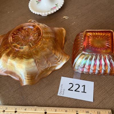 Carnival Glass Bowls