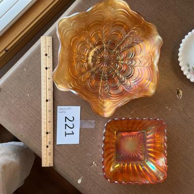 Carnival Glass Bowls