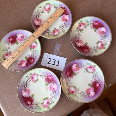 Austrian Roses Bread & Butter Plates