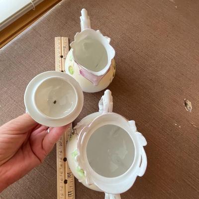 German Cream & Sugar Dishes