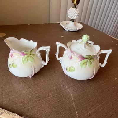 German Cream & Sugar Dishes