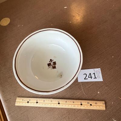 Royal Ironstone "Tealeaf" Bowl