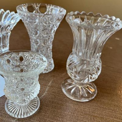 Crystal Mini Vases