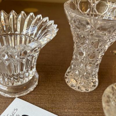 Crystal Mini Vases