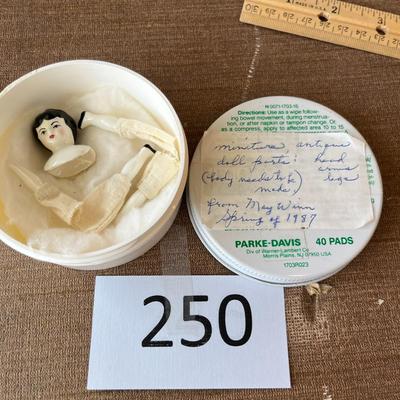 Miniature Antique Doll Parts