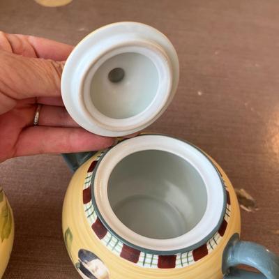 Lenox "Winter Greetings" Tea Set