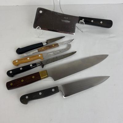 1055 Set of Vintage Sabatier, Alfred Zanger, Henckels and more