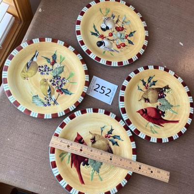 Lenox "Winter Greetings" Salad Plates