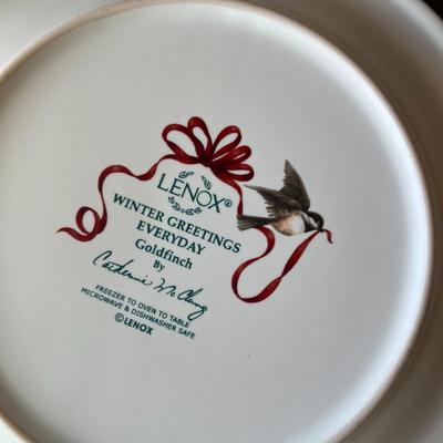 Lenox "Winter Greetings" Salad Plates