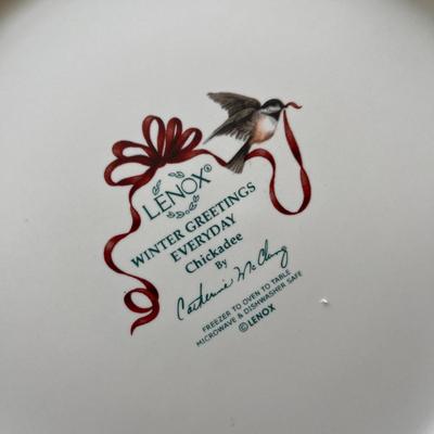 Lenox "Winter Greetings" Dinner Plates