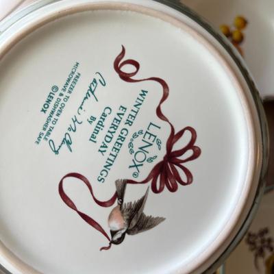 Lenox "Winter Greetings" Soup Bowls