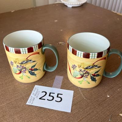 Lenox "Winter Greetings" Mugs