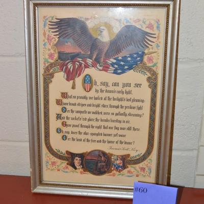 "Oh Say Can You See" 1948 by Francis Scott Key