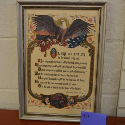"Oh Say Can You See" 1948 by Francis Scott Key