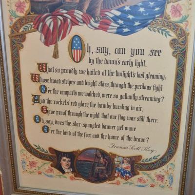 "Oh Say Can You See" 1948 by Francis Scott Key