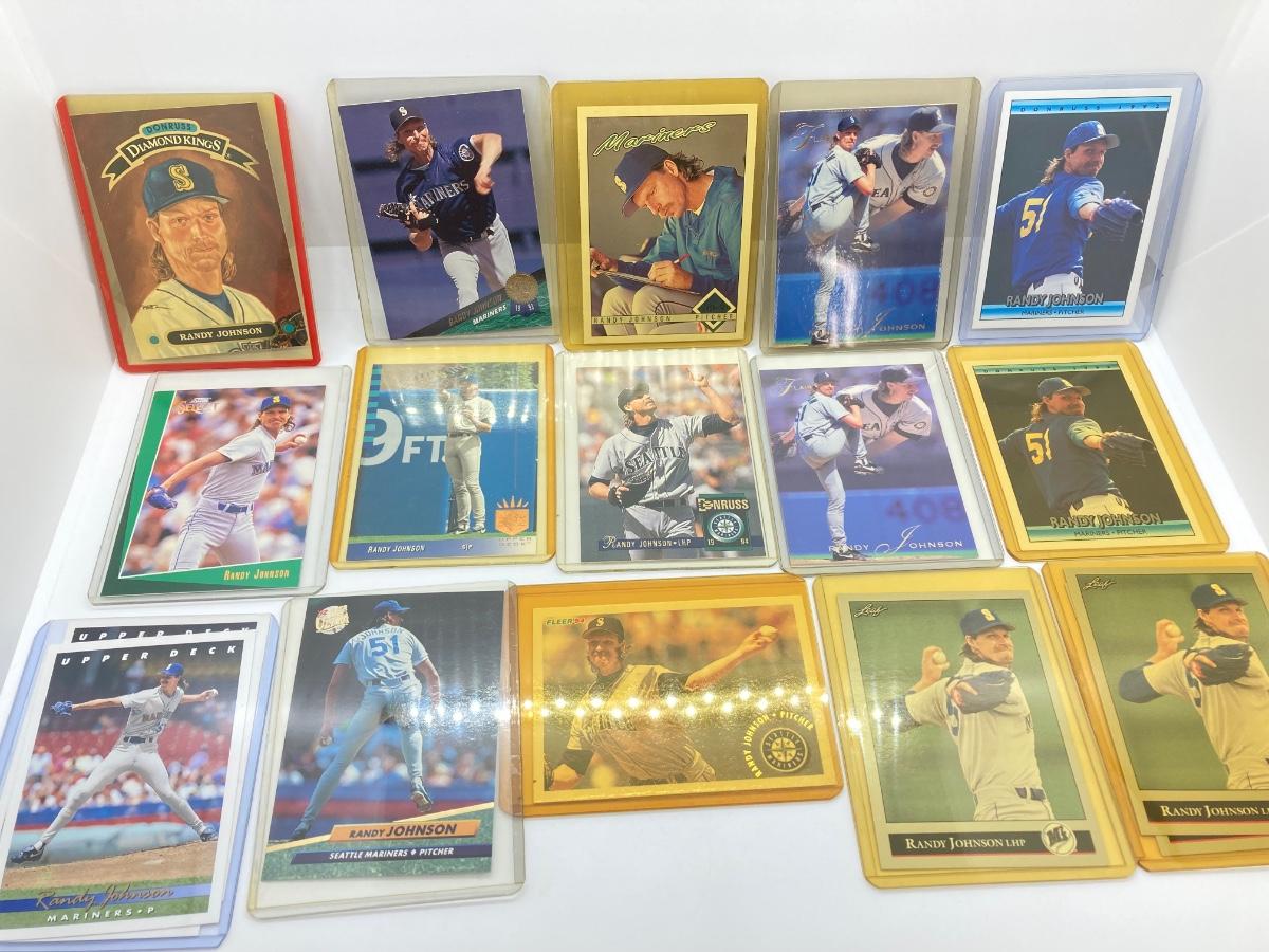 LOT 44: Baseball Card Collection - Randy Johnson, David Justice and More