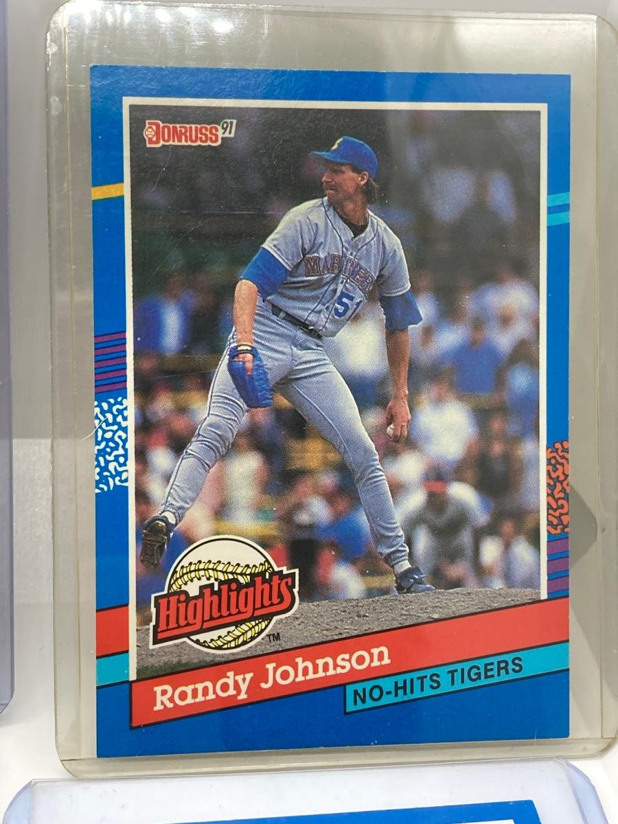 LOT 44: Baseball Card Collection - Randy Johnson, David Justice