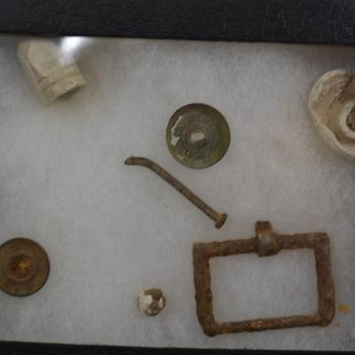 Lot of Civil War Artifacts 4.5x5.5x.75