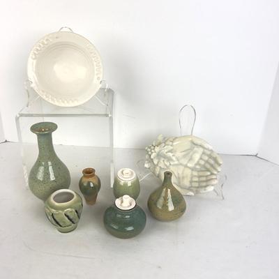 1061 Various Miscellaneous Pottery Miniature by Virginia Perram