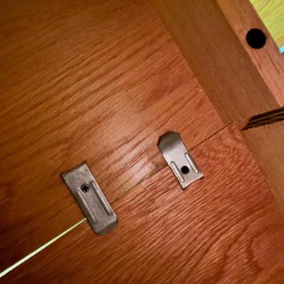 Expandable Claw Foot/Pedestal Table Plus Six Chairs (K-RG)