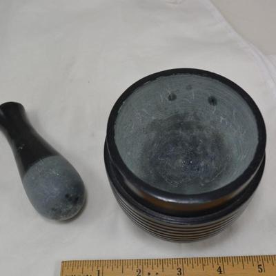 Soapstone Mortar & Pestle Made in India