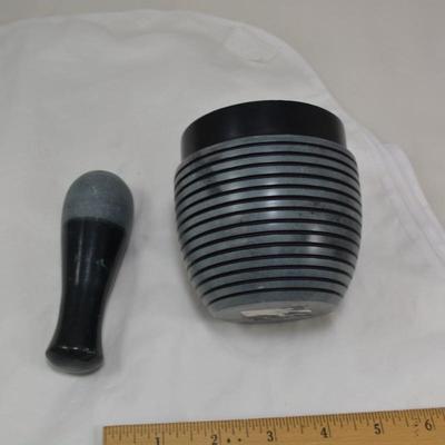 Soapstone Mortar & Pestle Made in India