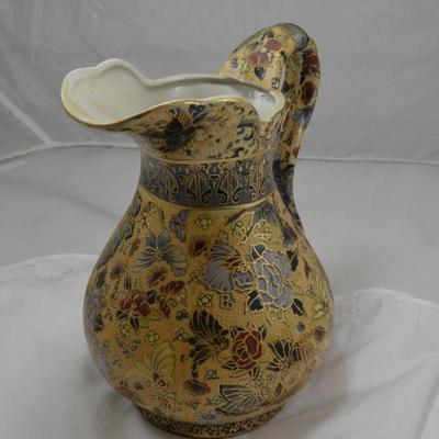 Vintage 1970 Zhong Guo Zhi Zao Pitcher