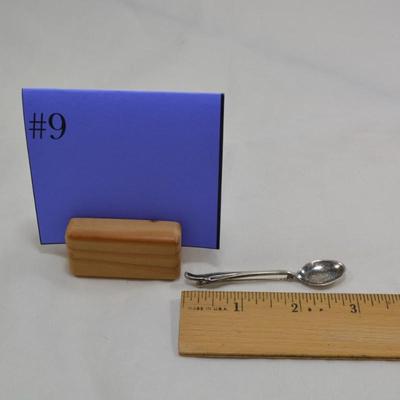 925 Sterling Spoon Pin 3"