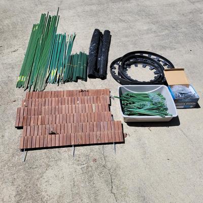Plant Stakes, Garden Borders, Landscaping Fabric and More (G-DW)