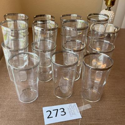 Platinum Trim Depression Tumblers