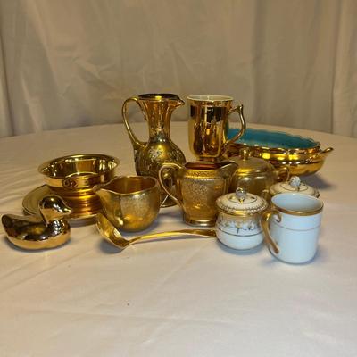 Gold Plated China & More, Inc. Hall & Wheeling (M-RG)