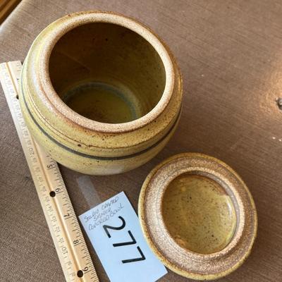 Studio Crafted Signed Covered Bowl