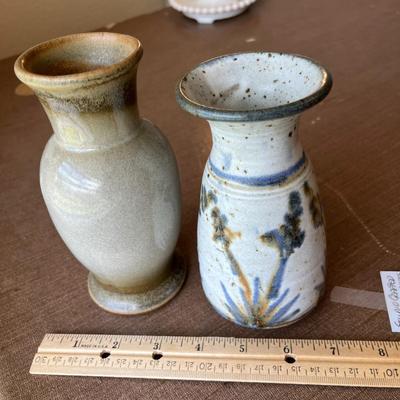 Studio Crafted Signed Vases