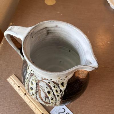 Studio Crafted Signed Pitcher