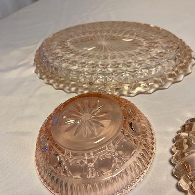 Colored Glass Dish Assortment (M-RG)