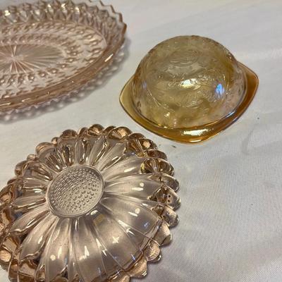 Colored Glass Dish Assortment (M-RG)