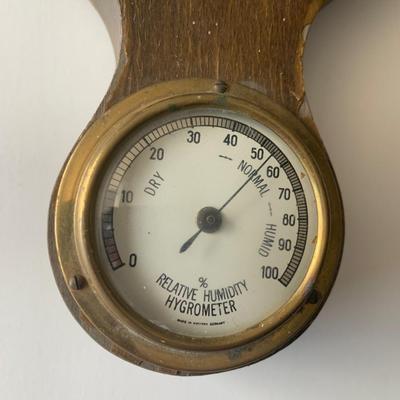 Antique West German Barometer