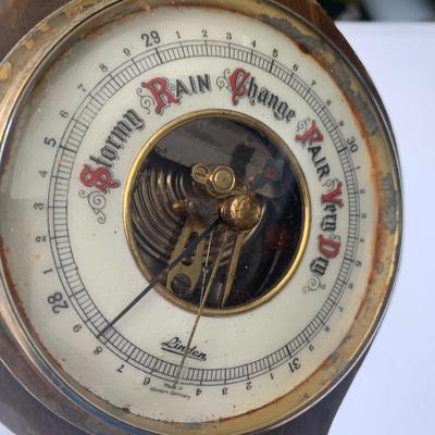 Antique West German Barometer