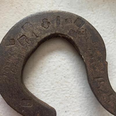 Hand Forged Antique Scale Balance & Brass Weight