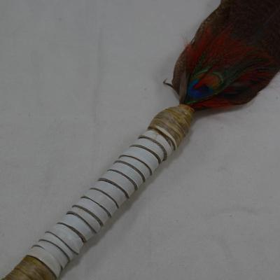 Feather Smudge Fan 16"