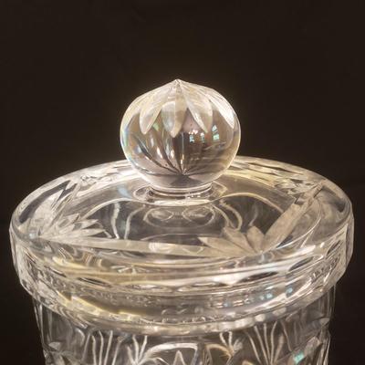 Crystal Biscuit Jar (DR-KD)