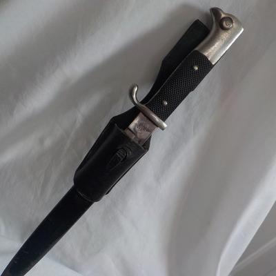 WW2 German Army K98 Mauser Bayonet & Scabbard. est $150 to $500.