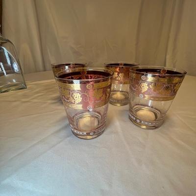 Colored Glass Stemware & More (M-RG)