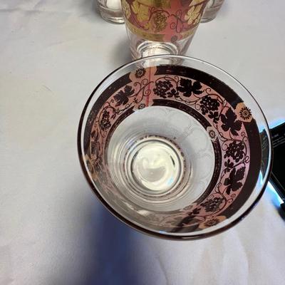 Colored Glass Stemware & More (M-RG)