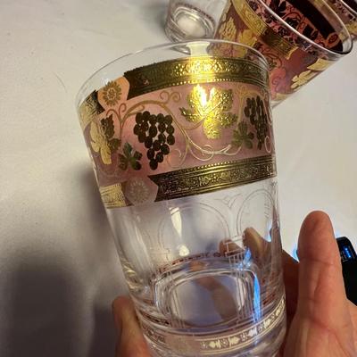 Colored Glass Stemware & More (M-RG)