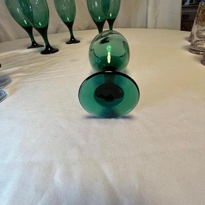 Colored Glass Stemware & More (M-RG)