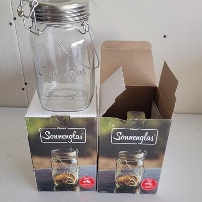 2 Sonnenglas solar jar lighting