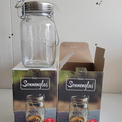 2 Sonnenglas solar jar lighting